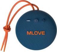 Портативная колонка MLOVE BV230 IPX67 Waterproof 2.0 blue (1007279)