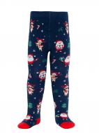 Колготки унисекс Conte-Kids новогодние 553 19С-98/1СП  р.62 темно-синий