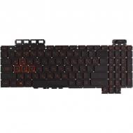 Клавіатура PowerPlant (KB315321) ASUS TUF Gaming FX504GD чорна, без рамки, підсвічування black