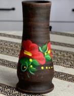 Подсвечник гончарный мак 18 см Shynkar