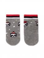 Шкарпетки дитячі для дівчатокдля хлопчиків Conte-Kids новорічні 518 19С-87СП р.20–22 сірий