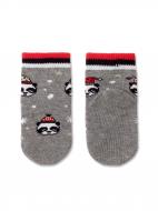 Носки детские для девочекдля мальчиков Conte-Kids новогодние 518 19С-87СП р.9-10 серый