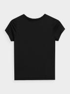 Футболка 4F TSHIRT FNK F157 4FJSS23TFTSF157-20S р.158/164 чорний