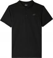 Футболка 4F 4FWMM00TPTSM367-20S POLO SHIRT р.L чорний