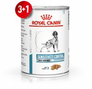 Консерва Royal Canin для собак VD Sensitivity Control duck with rice loaf 3+1 410 г Консерва Royal Canin для собак VD Sensitivity Control duck with rice loaf 3+1 410 г