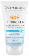 Флюид Dermedic SUNBRELLA ультралегкий защитный для жирной и комбинированной кожи SPF 50+ 40 мл