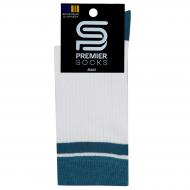 Шкарпетки чоловічі Premier Socks в рубчик р.25 білий