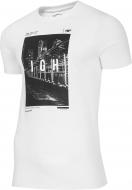 Футболка 4F H4Z20-TSM025-10S р.XL білий Футболка 4F H4Z20-TSM025-10S р.XL білий