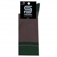 Носки мужские Premier Socks в рубчик р.25 мокко