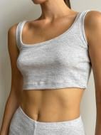 Топ Twins р.S серый Топ Twins р.S серый