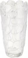 Ваза скляна Sensio 30 см прозорий RUGLASS08