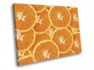 Картина Апельсиновые дольки 60x45 см WallArt 54599-1.2