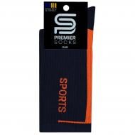 Шкарпетки чоловічі Premier Socks з написом Sports р.25 синій