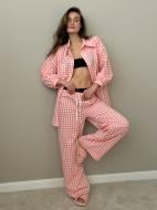 Рубашка женская Twins в клеточку р.S розовый