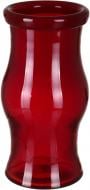 Ваза стеклянная La Ruvida Рубин 36 см рубиновая