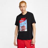 Футболка Nike M NSW TEE AIR PHOTO TEE CT6530-010 р.M черный