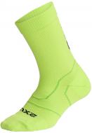 Шкарпетки 2XU Vectr Light Cushion Crew Socks UA7005e_VOL/BLK р.42-46 жовтий