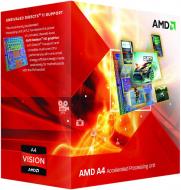 Процессор AMD Box (AD4020OKHLBOX) AMD A4-4020 3.2Gh 1MB 2xCore HD7480D Richland 65W sFM2