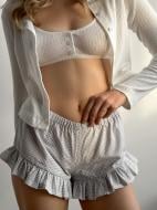 Шорты женские Twins в клеточку р. S серый