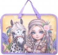 Папка на блискавці з ручками А4+ Р0222 Bourgeois