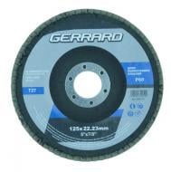 Круг пелюстковий Gerrard 125х22,2 P60, Т27 125 мм P60 131952