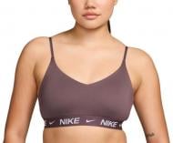 Бра Nike W NK DF INDY LGT SPT BRA FD1062-502 р.S коричневый