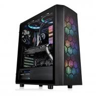 Корпус Thermaltake Versa J24 Tempered Glass ARGB Edition Black