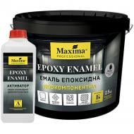 Эмаль эпоксидная Maxima PROFESSIONAL EPOXY ENAMEL двухкомпонентная белая глянец 3 кг