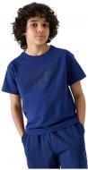 Футболка 4F 4FJWSS25TTSHM2325-36S TSHIRT р.140 синий