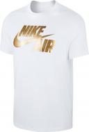 Футболка Nike M NSW SS TEE PREHEAT NIKE AIR CT6560-100 р.XL белый