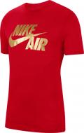 Футболка Nike M NSW SS TEE PREHEAT NIKE AIR CT6560-657 р.M красный