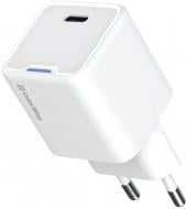 Сетевое зарядное устройство ColorWay GaN Mini 25W PD USB-C white
