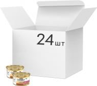 Консерва для котов Gourmet by Purina Gold Двойное удовольствие с уткой и индейкой 24 шт. 85 г