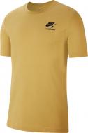 Футболка Nike M NSW TEE AIRATHON DSTRD CT6873-740 р.S желтый