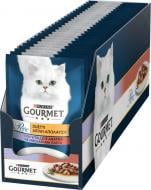 Корм влажный для котов Gourmet by Purina Perle с телятиной и уткой 26 шт. 85 г