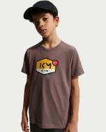 Футболка Nike KM K NK DF MBAPPE TEE II0371-291 р.M коричневый Футболка Nike KM K NK DF MBAPPE TEE II0371-291 р.M коричневый