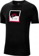 Футболка Nike M NSW SS TEE NIKE AIR SSNL CT7126-010 р.S черный
