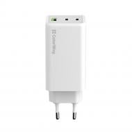 Сетевое зарядное устройство ColorWay GaN Mini 100W PD Port PPS USB (USB-2C1A) белое (CW-CHS061PD-WT)