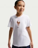 Футболка Nike FFF U NK CREST TEE IH2261-100 р.XL белый
