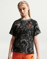 Футболка Nike KNVB U NK AOP TEE IQ2196-068 р.XS черный с серым