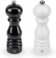 Мельница для перца с солонкой Peugeot Duo Paris 18 см black/white