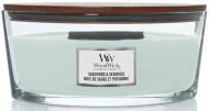 Свічка ароматична Woodwick Ellipse Sagewood & Seagrass (Полин і Морська Трава) 453г