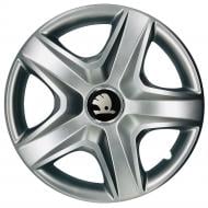 Колпак для колес SKS Skoda 340 R15" 4 шт. серебряный