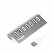USB-хаб Maxxter HU3A-7P-01 USB 3.0 Type-A на 7 портів