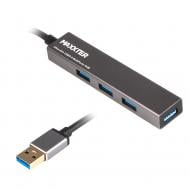 USB-хаб Maxxter HU3A-4P-02 USB 3.0 Type-A на 4 порти