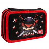 Пенал HP-01 двойной Ninja YES черный