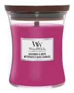 Свічка ароматична Woodwick Medium Wild Berry & Beets (Лісові Ягоди та Буряк) 275 г