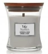 Свічка ароматична Woodwick Mini Lavender & Cedar (Лаванда та Кедр) 85г