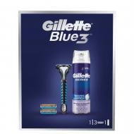 Набор подарочный для мужчин Gillette Станок Blue3 + 3 сменные кассеты + Пена для бритья Gillette Series Conditioning 250 мл