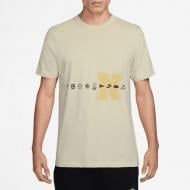 Футболка Nike U NSW TEE STD Celebrate Brand IH1345-229 р.S бежевый